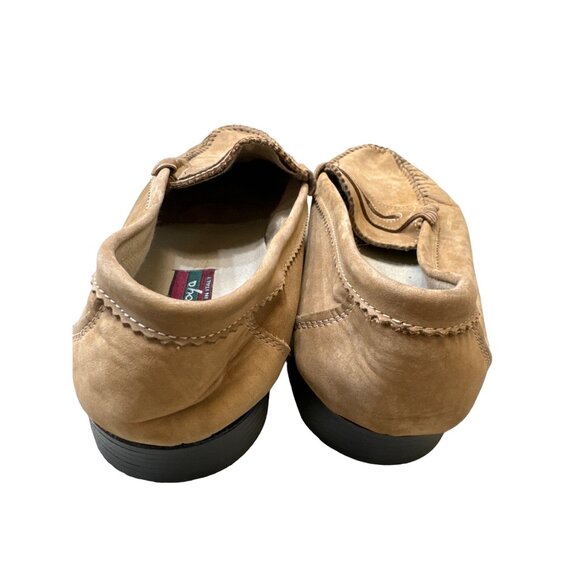 Soya tan leather men’s shoes loafer made in Italy size 10 SKU 3331 - Picture 7 of 9